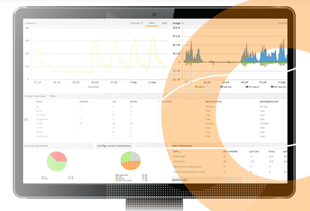 AirWave Management Screenshot 1