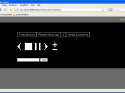 Welcome Page