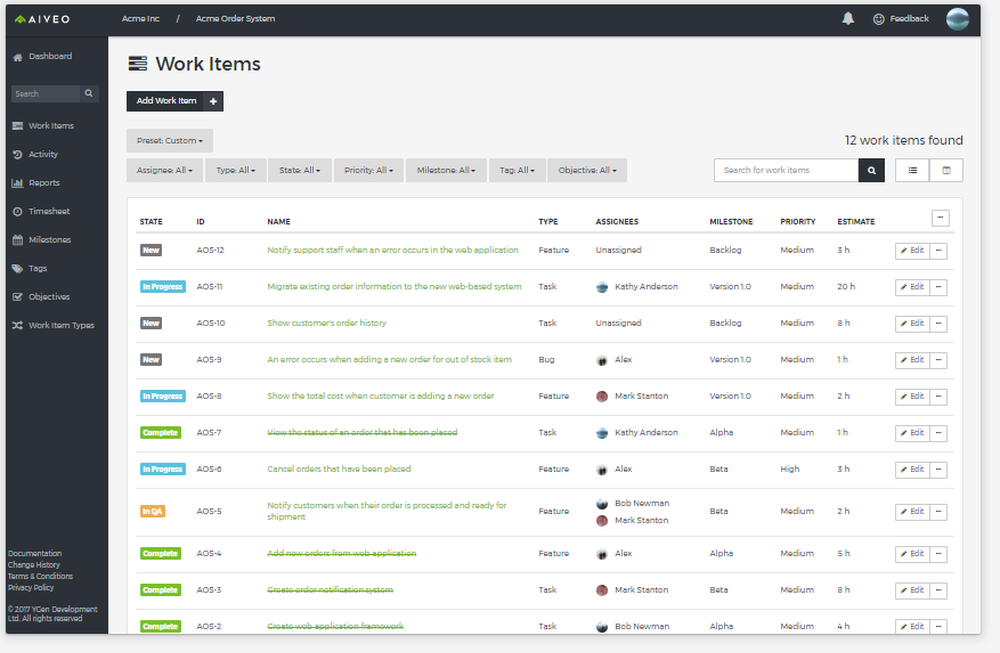Aiveo Screenshot 1