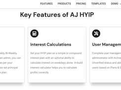 AJ HYIP Screenshot 1