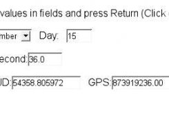 Astrorelated time conversions