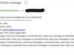 Responsive Ajax Contact Form No Redirect Screenshot 5