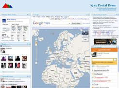 Screenshot of Ajax Portal 1.0.3