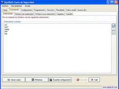 Windows exclusions by folder, by file name, by size
