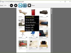Single Page Preview and Save to JPG Option