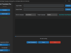 batch translator screenshot dark theme