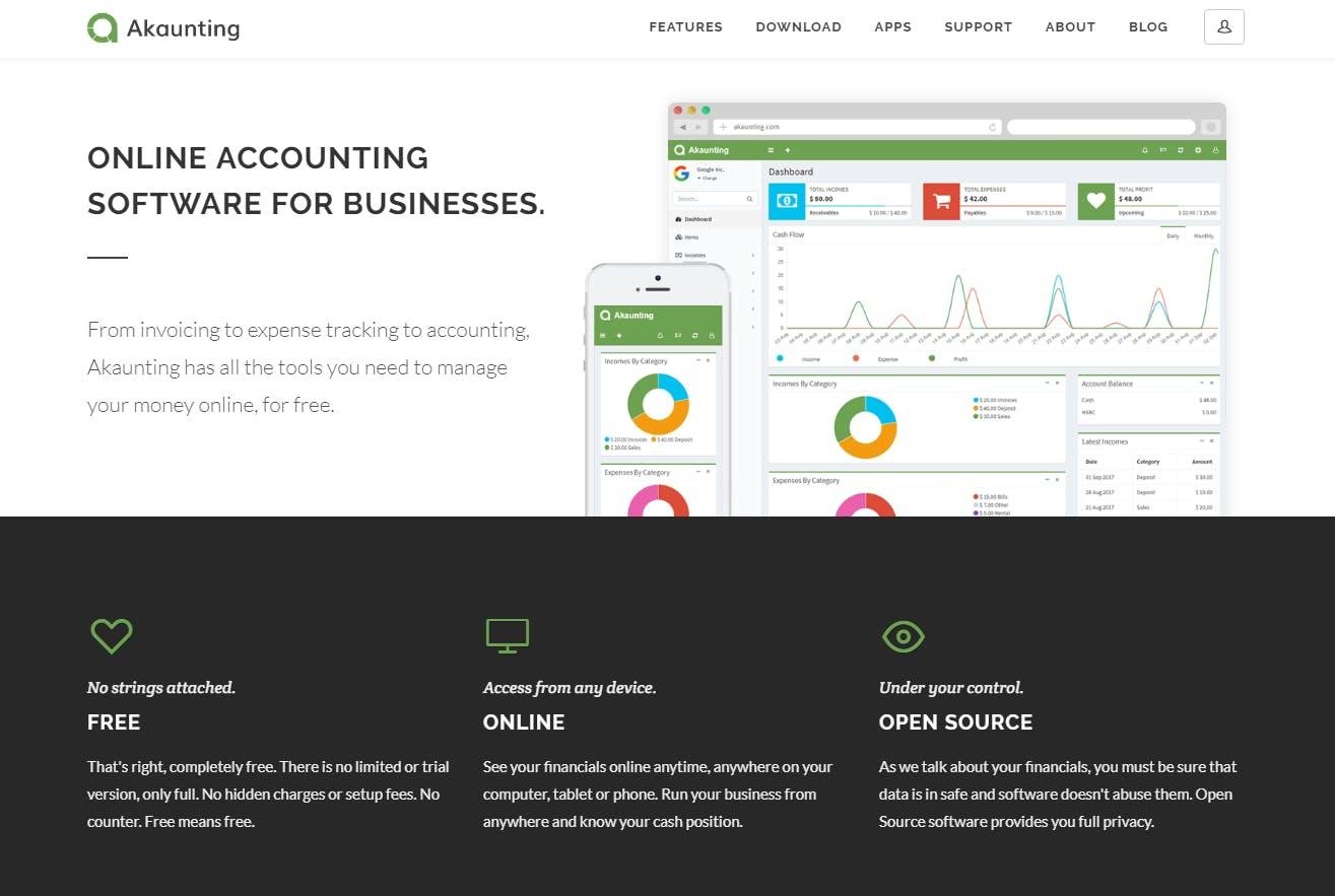 Free Accounting Software for Small Businesses - Akaunting