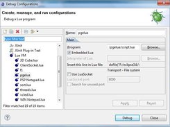 Debugging setup