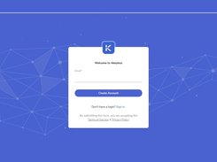 login page