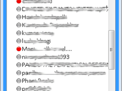 Akila'ize GChat - Contacts Window