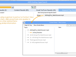 AKIN Desktop HyperSearch-ContextViewer