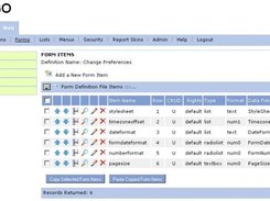 Form Element Management