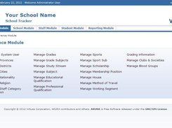 Reference Module is used to input master data into the system.