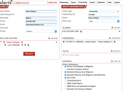 Alacra Compliance Enterprise Screenshot 1