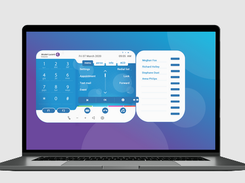 Alcatel-Lucent IP Desktop Softphone Screenshot 1