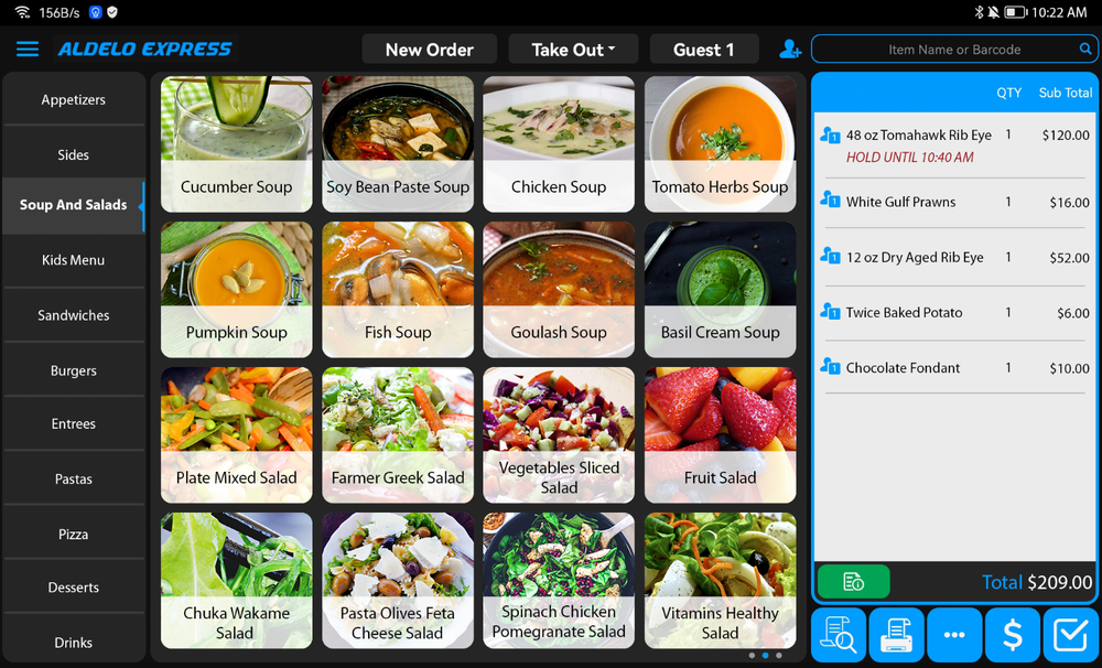 Image-based ordering speeds up order time and employee training