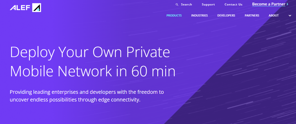 Alef Edge API Platform Screenshot 1