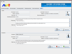 User management panel