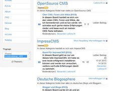 Forum-CMS-Projektmanagement Tools Screenshot 4