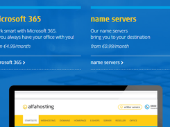 Alfahosting Screenshot 1