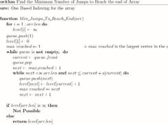 Algorithmic Pseudocode Screenshot 1