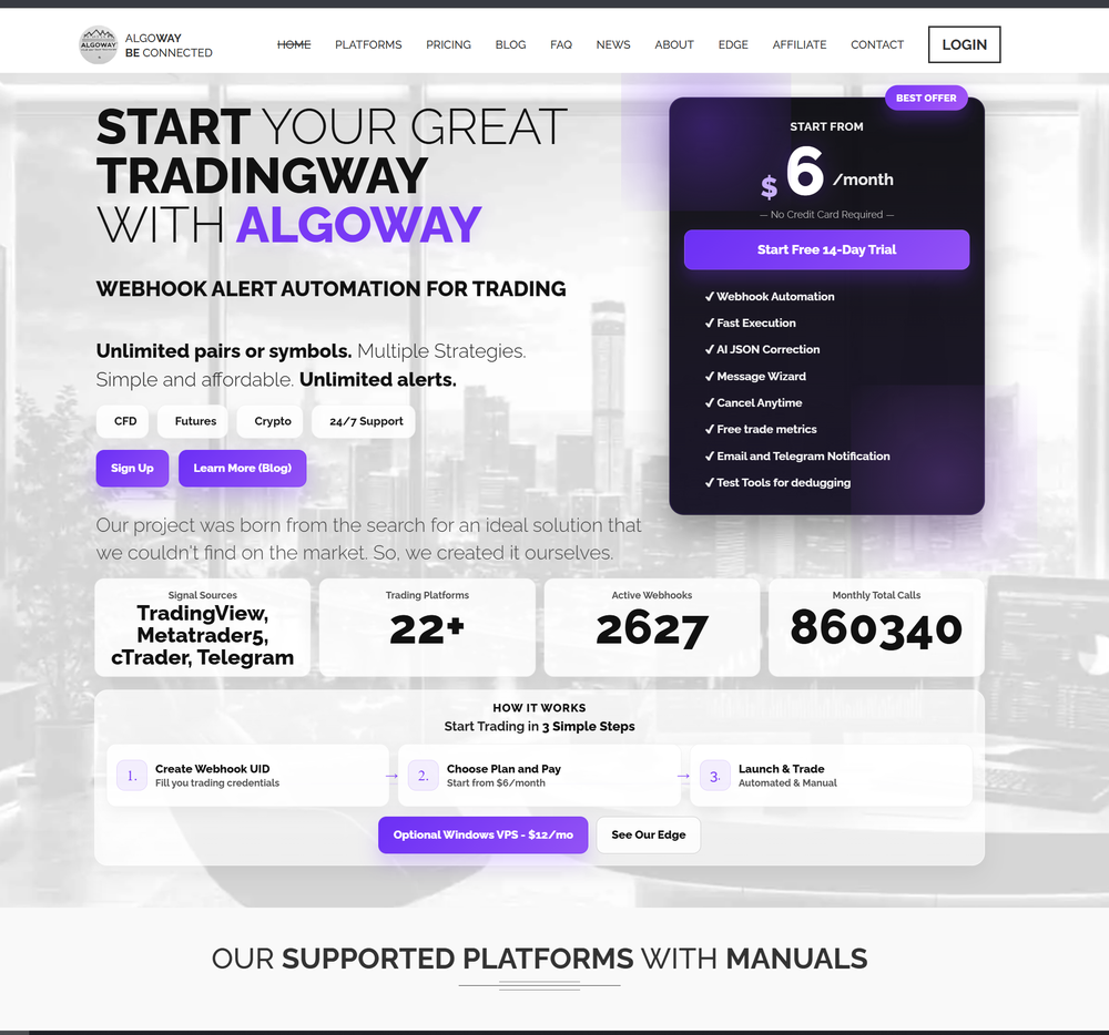 AlgoWay Website