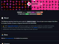 AlgoWorld Swapper Screenshot 1