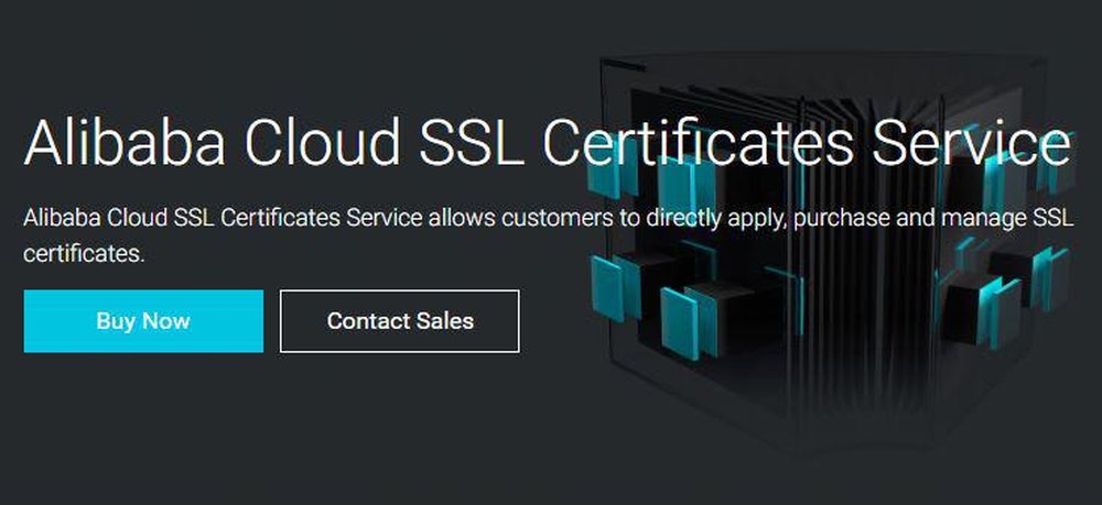Alibaba Cloud SSL Certificates Service Screenshot 1
