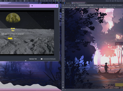 Alien-OS Regolith Catppuccin Theme With Custom Background