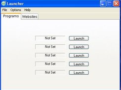 Launchers Main Window