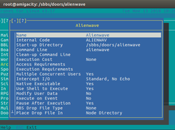 Alienwave Configuration Screen