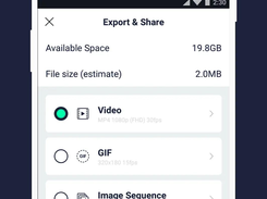 Alight Motion MOD APK Exporting Formats