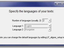 Language selector