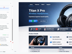 Image review. Clients pin comments directly on the design where the problem is.
