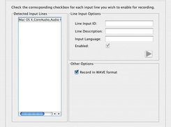 Alis Recording Tool Configuration Dialog