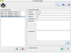 Alis Recording Tool 0.6.x Main Window