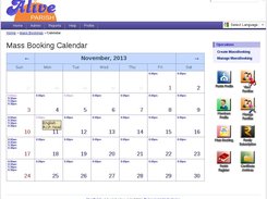 Mass Booking Calendar