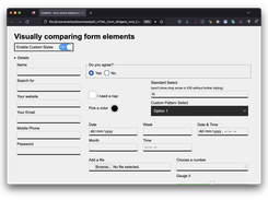 All HTML Form Widgets With Top Examples Screenshot 1