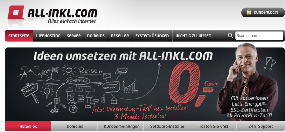 ALL-INKL.COM Screenshot 1