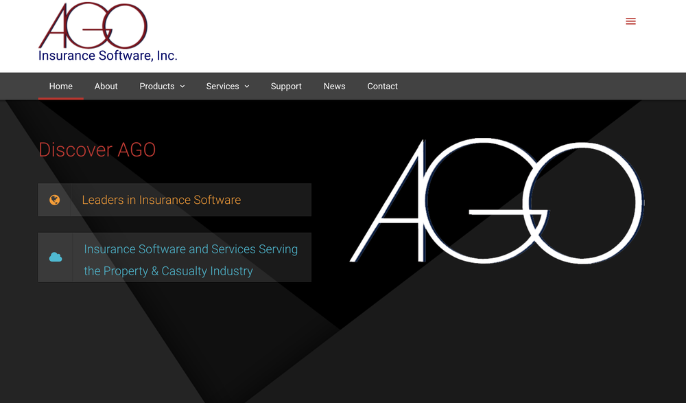 AGO Insurance Software Screenshot 1