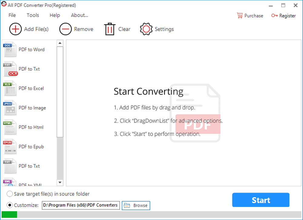 All PDF Converter Screenshot 1