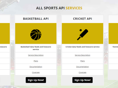 All Sports API Screenshot 1