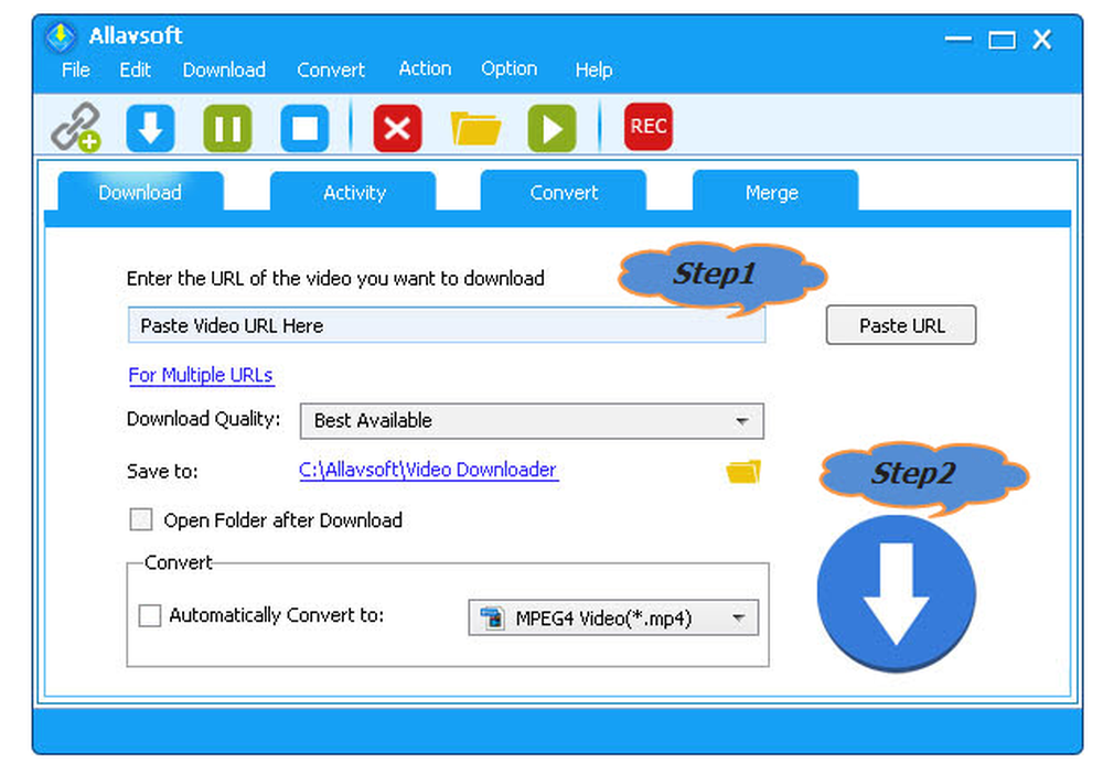 Allavsoft Screenshot 1