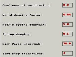 Deformation Project: Options Dialog