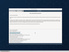 AOS's New Software Manager (with FAQs List open)