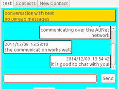 xchat IM using AllNet