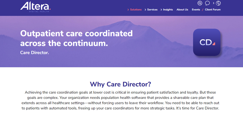 Care Director Screenshot 1