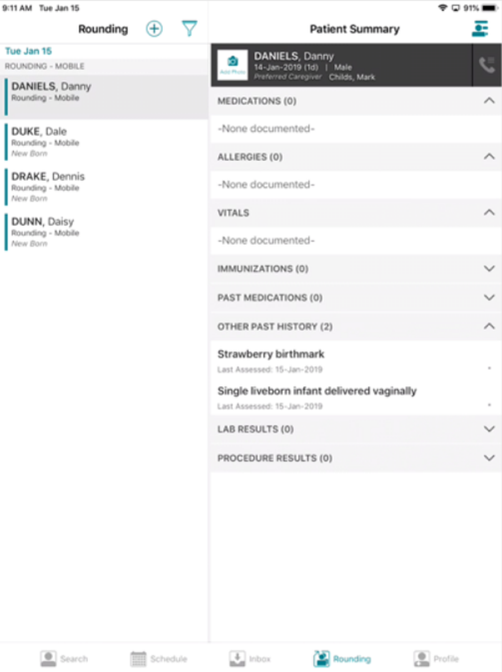 Veradigm EHR Screenshot 1