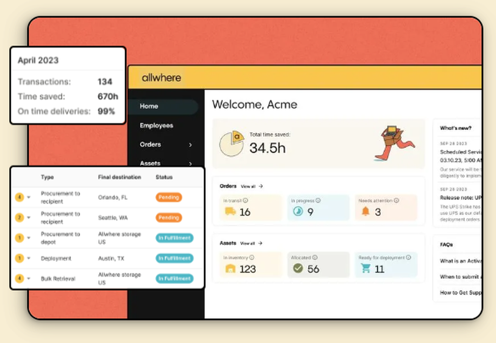 allwhere Screenshot 1