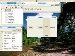 An screenshot from an development version